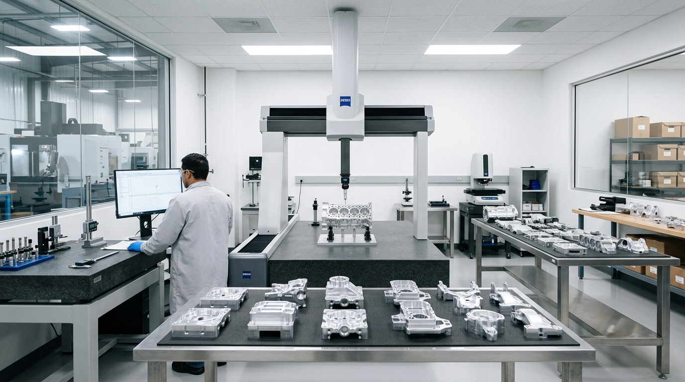 Quality inspection and measurement review area